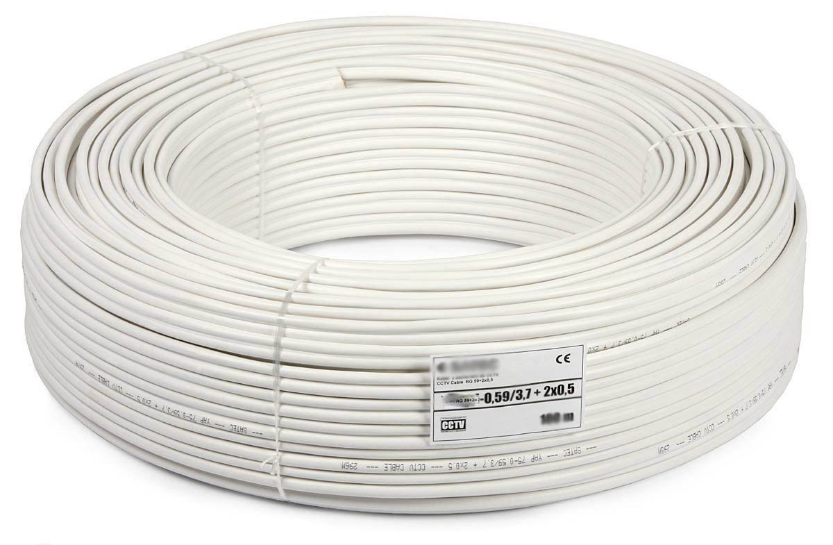 Buy CCTV Cable 3+1 coaxial all copper Online at Low Prices in India
