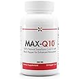 Stop Aging Now MAX-Q10 CoEnzyme Formulated with Kaneka Q10 and Enhanced BioPerine Black Pepper Extract for High Absorption, Heart Health, Energy Production 200 mg Capsules