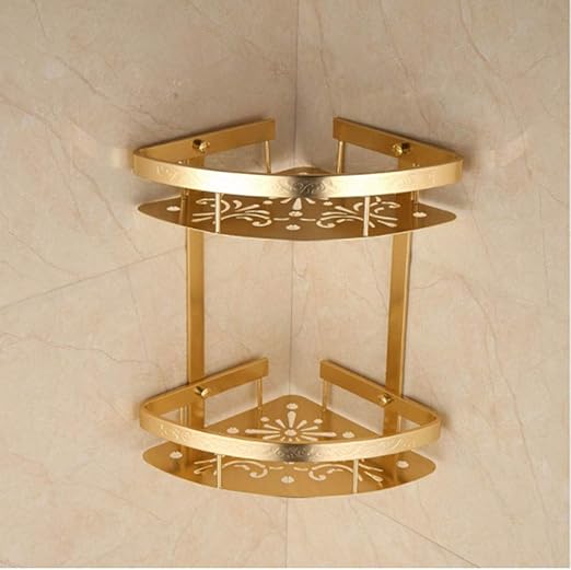 HUIQI Estante baño Estante de Esquina Estante de baño Cesta Triangular