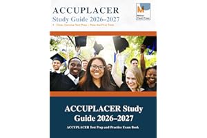 ACCUPLACER Study Guide: ACCUPLACER Test Prep and Practice Exam Book
