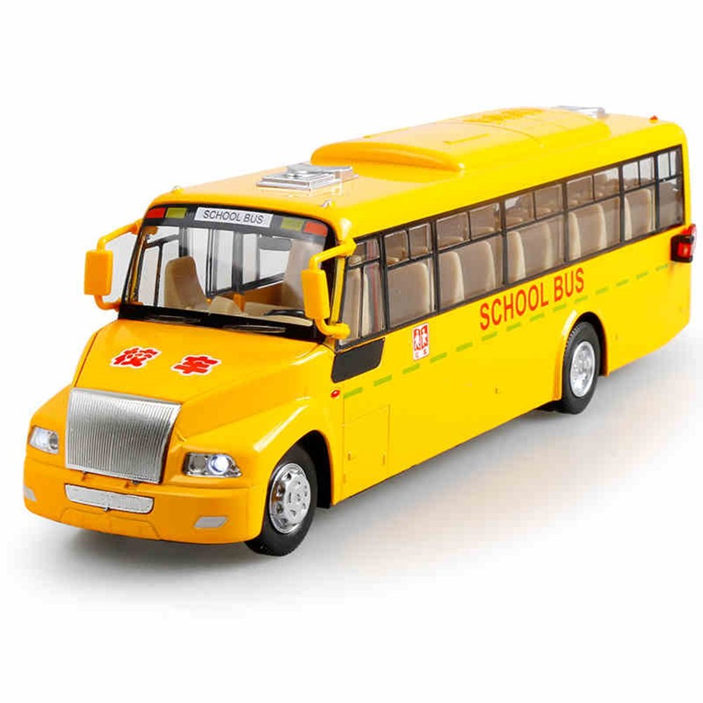 3 色 合金車スクールバスおもちゃの車のモデルシミュレーション大きなバスは 音と光を電源に戻る おもちゃ 1 1 B07f1ph1xz Xuerui プラモデル模型パーツ セール Www Brti Co Zw