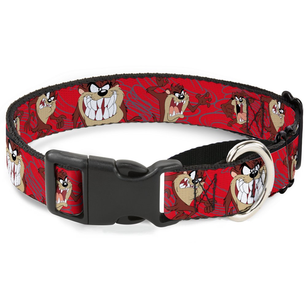 Reviews BuckleDown "Tasmanian Devil Expressions Swirl Martingale Dog