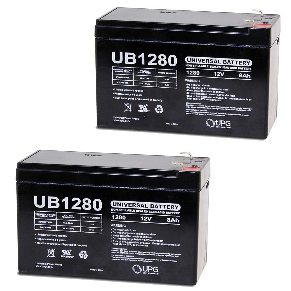 12V 8Ah Battery Replacement for Acorn Stairlift 2 Pack