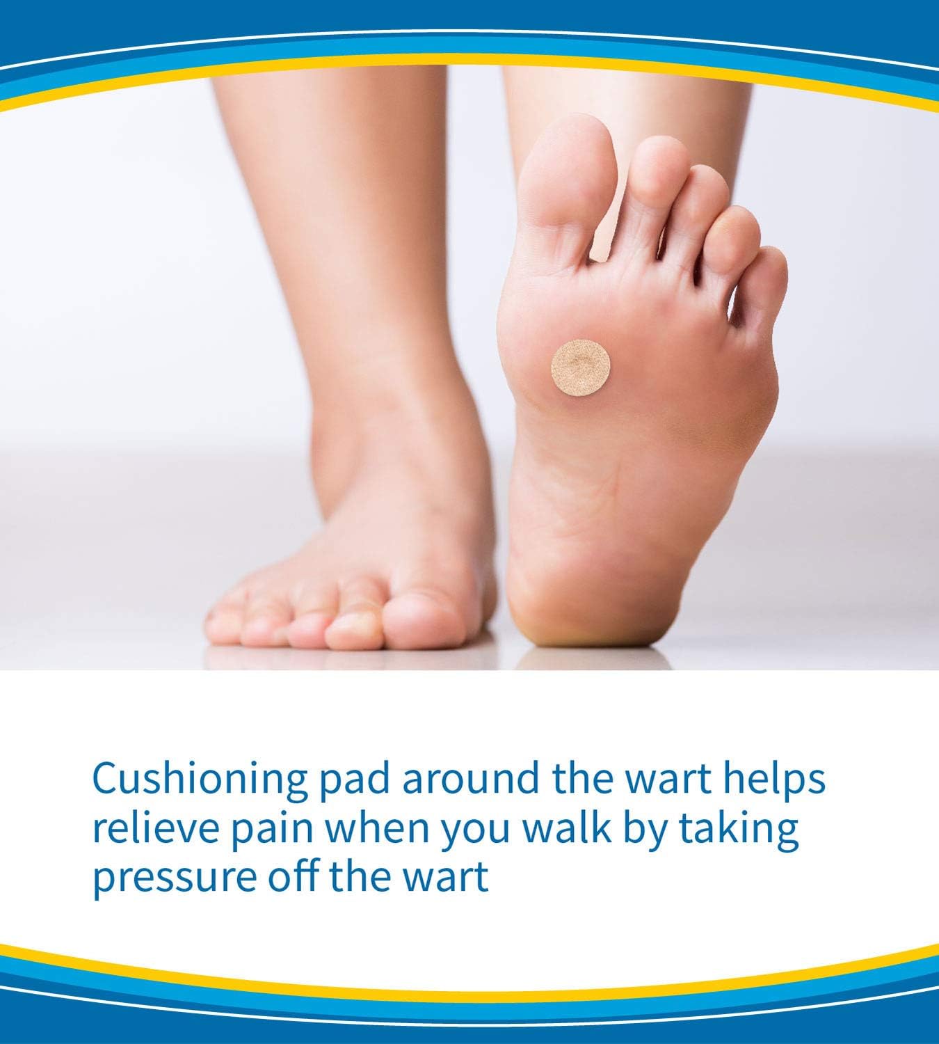 Dr. Scholl's Clear Away Wart Remover Medicated Disks, Plantar for Feet, 24 Count: Health & Personal Care