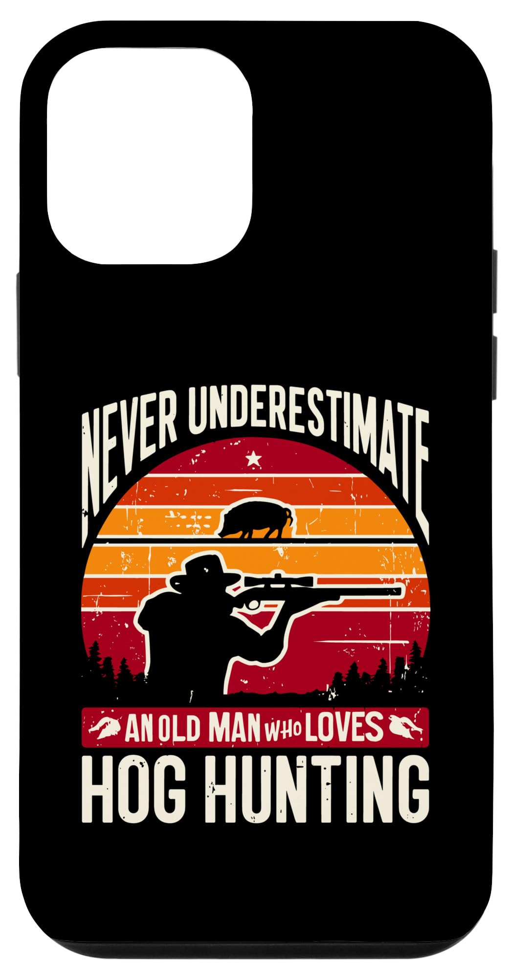 iPhone 12 mini Hog Hunting Hunter Wild Pig Huntsman Hunt Boar Hunters Case