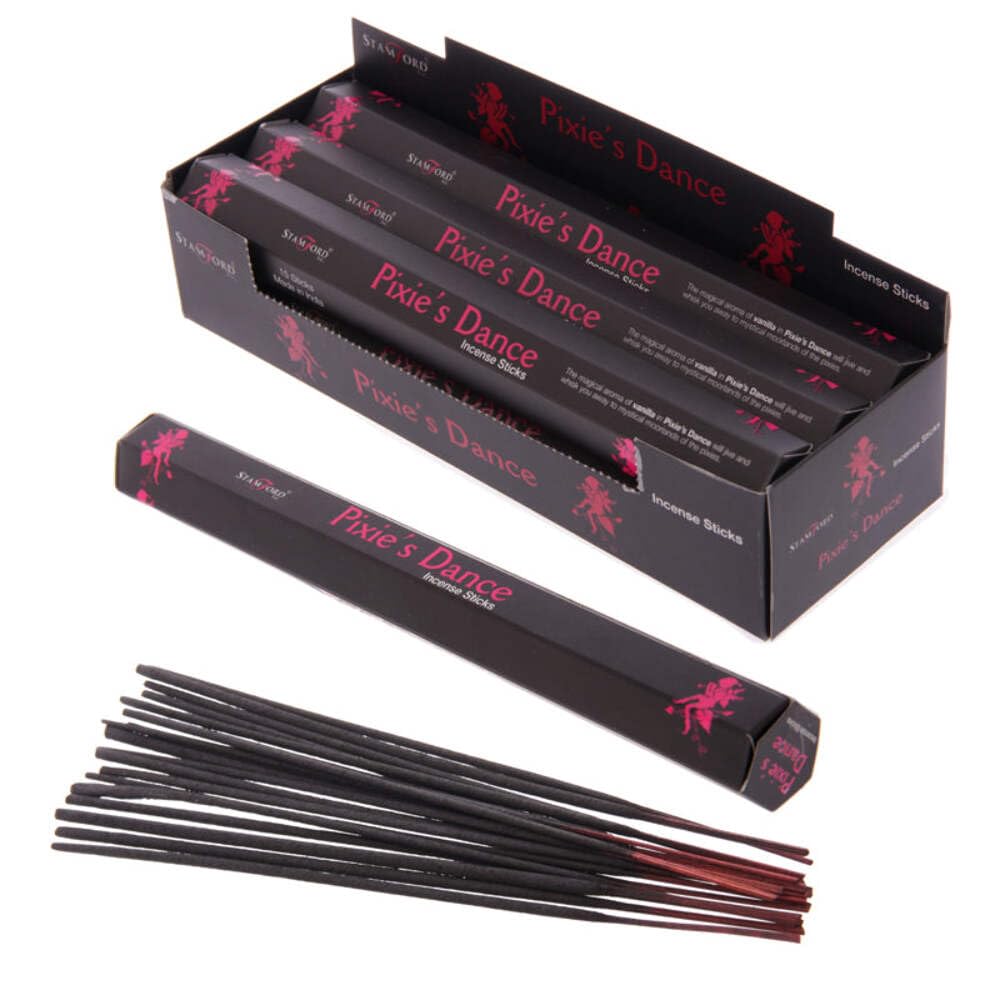 Stamford Black Range Incense Sticks Box of 6 packs (90 sticks) - Pixie's Dance