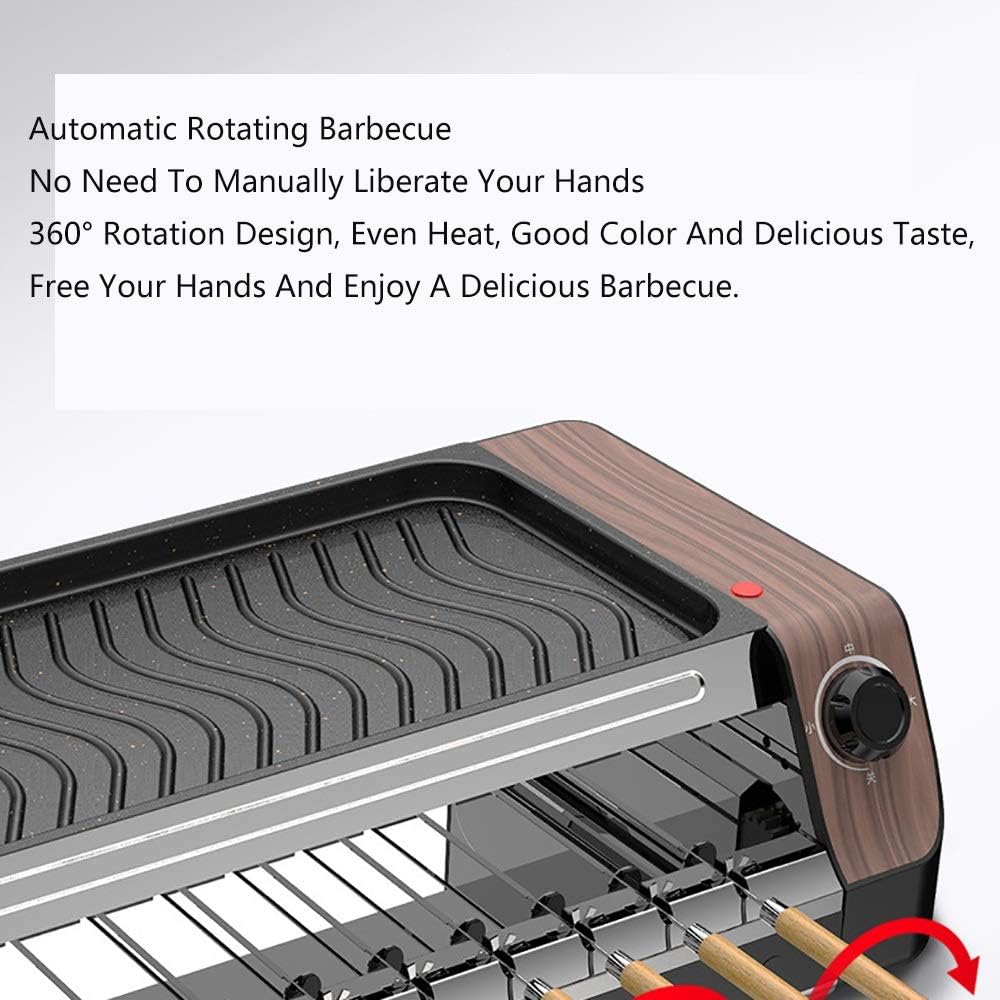 review Nologo W-XS1 Electric Grill,1800W High-Power Electric Grill,High Firepower,Can Be Fried and Roasted A Variety of Delicious,Suitable for Home Kitchen and Outdoor Barbecue,Convenient