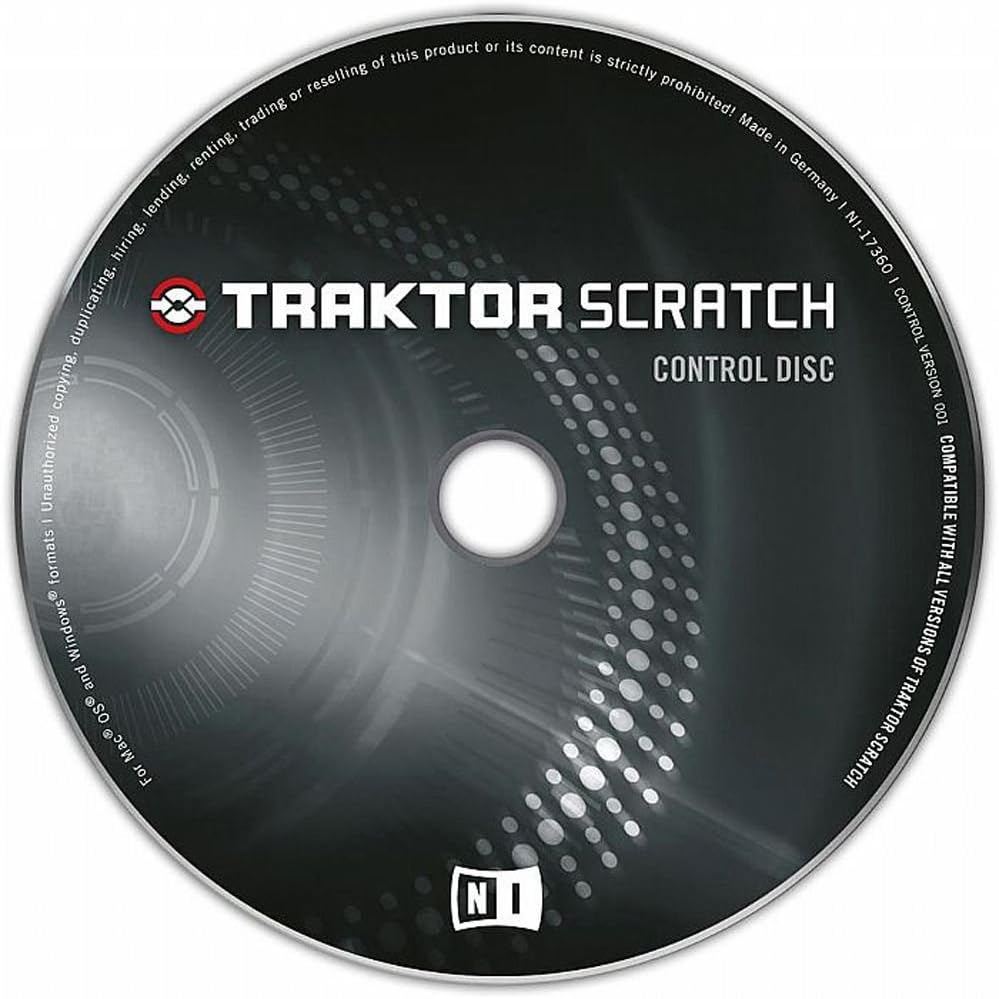NATIVE INSTRUMENTS NATIVE INSTRUMENT CD POUR TRAKTOR SCRATCH Digital Mix Time code Cd & vinyl