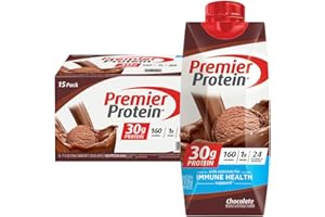 VITALVARIETY Premier Protein High Protein Shakes Variety Sampler Pack Chocolate 11 Fl. Oz Each (18pk)