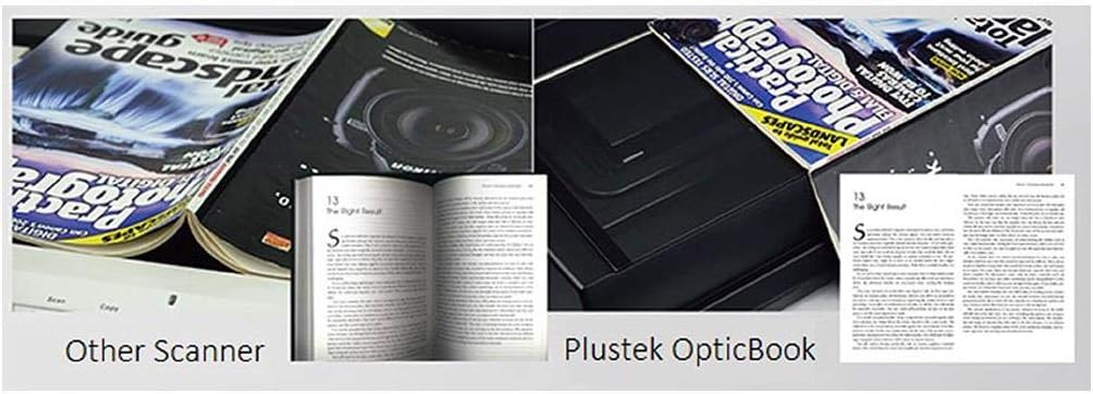 Plustek OpticBook A300 Plus A3/Tabloid Size Book Scanner: Electronics