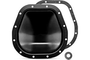 X4XZ 697-704 Rear Differential Axle Cover with Gasket for Ford 2000-2008 F-150,2006-2010 E350,1999-2020 F250 Super Duty,1999-2020 F350 Super Duty,2000-2005 Excursion with 10.25" Ring Gear E5TZ4033A