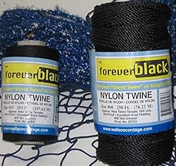 T-48 Wallace Cordage 1 lb Tarred Twisted Nylon