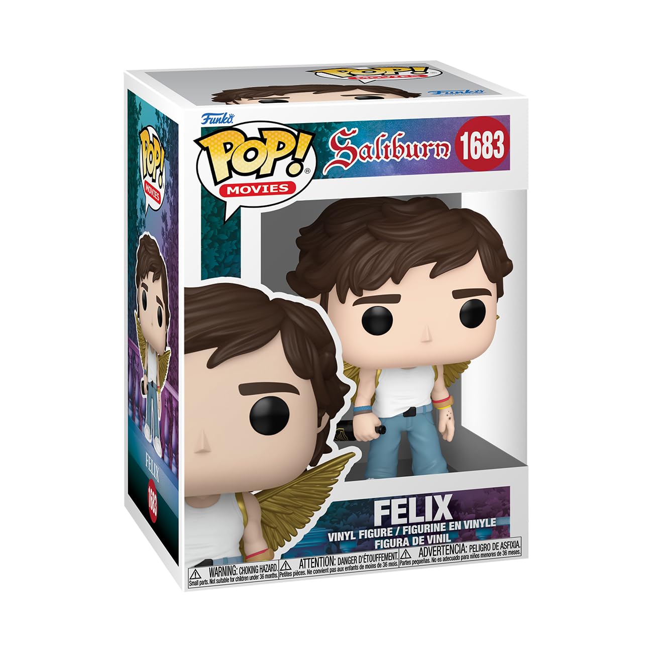 Funko POP! Movies: Saltburn - Felix - Collectable Vinyl Figure - Gift Idea - Official Merchandise - Toys for Kids & Adults - Movies Fans - Model Figure for Collectors and Display
