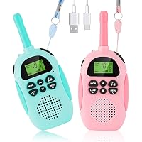Walkie Talkie Para Niños Con Prismáticos Y Silbato – Alcance De 3-5 Km – Regalo De Cumpleaños Para 3 A 12 Años