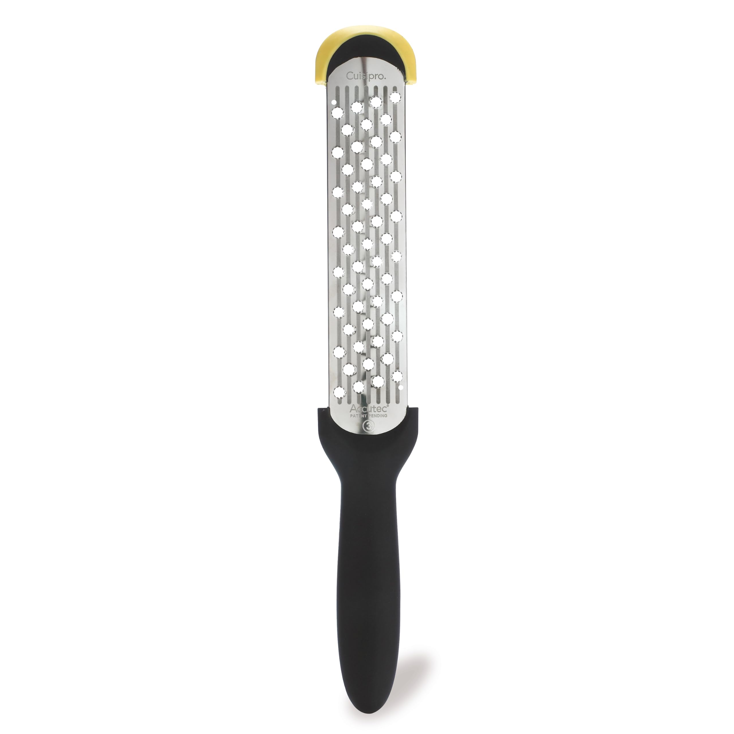 Cuisipro Starburst Rasp, Grater, Stainless Steel, Ideal for Citrus Zest, Parmesan, Garlic, Nutmeg, Cinnamon