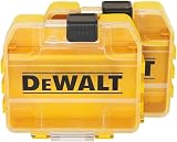 DEWALT ToughCase+ Small Bit Insert Storage Case Double Pack TSTAK 57mm view 2