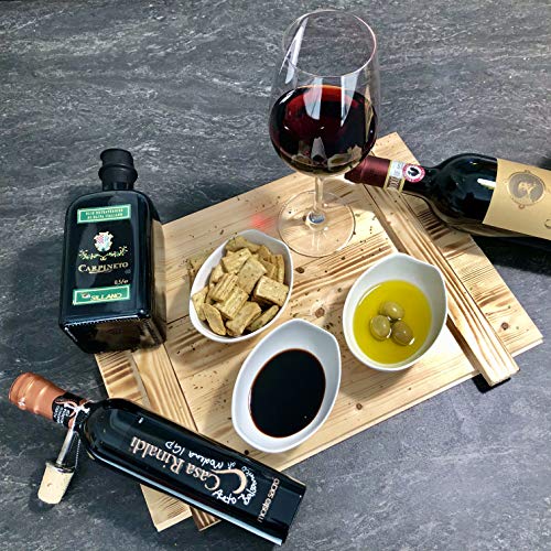 Geschenkset Siena | Italien Geschenkkorb mit Wein, Olivenöl & Holzkiste | Feinkost Präsentkorb mit Rotwein… – Bild 8