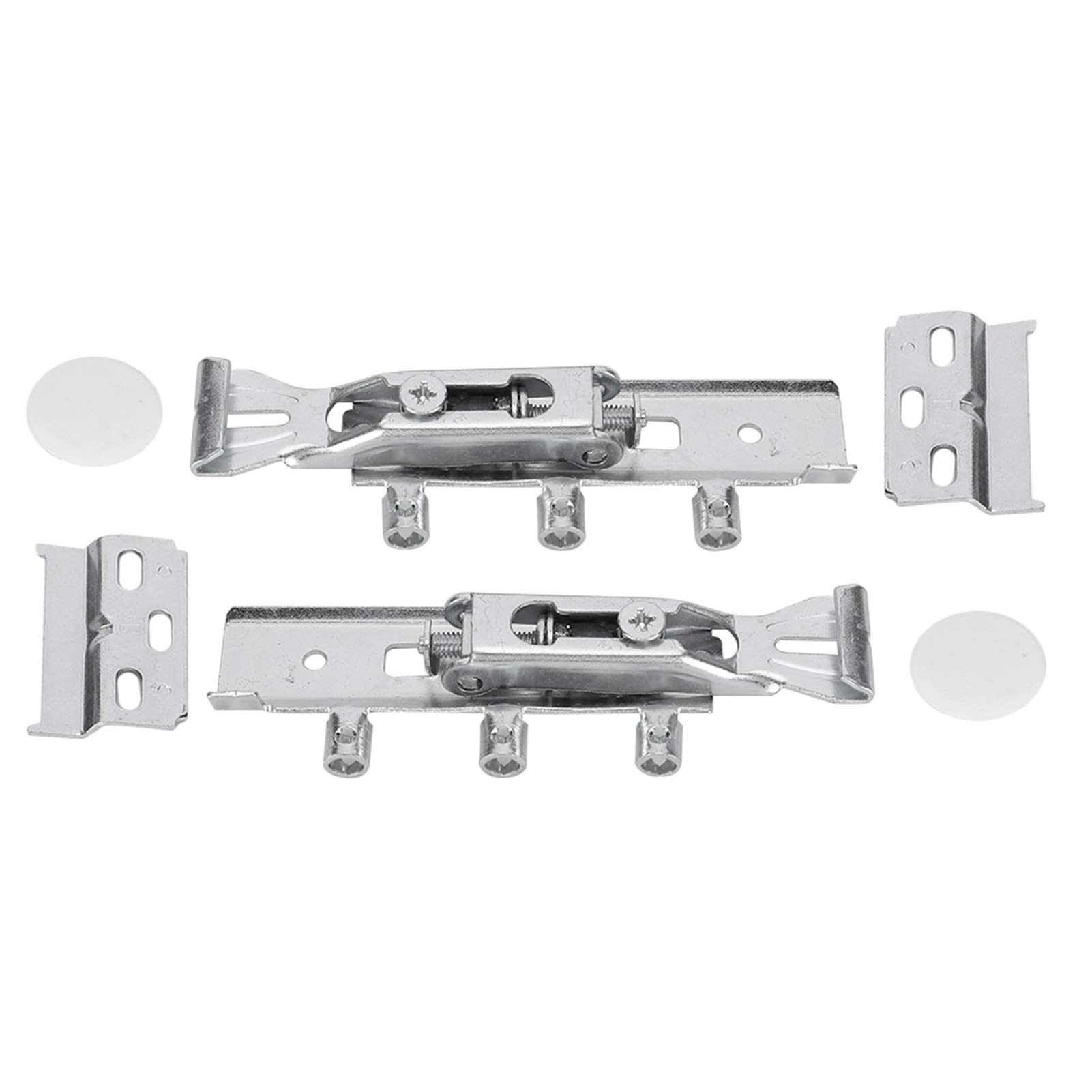 Dioche Concealed Kitchen Cabinet Brackets, Cabinet Suspension Rail Cupboard Adjustable Hanging Weight Furniture Hardware