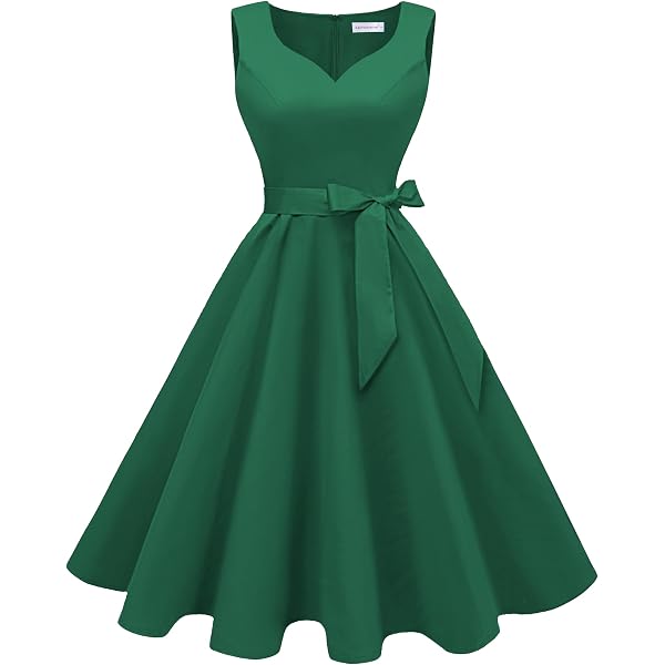 Amazon.com: Womens Vintage Mesh Short Sleeve Wedding Party Dress 1950s  Aline Cocktail Swing Dress Retro Audrey Hepburn Style Dress Army Green :  Clothing, Shoes & Jewelry