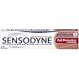 Sensodyne Full Protection Teeth Whitening Sensitive Toothpaste, Cavity Prevention and Sensitive Teeth Treatment - 4 Ounces