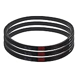 uxcell 3 Pack B31 Classic V-Belt, 33" Outside