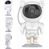Astronaut Galaxy Starry Sky Projector with Timer, Remote Control 360°Adjustable Design USB Lamp Night Lights, 8 Light Modes f