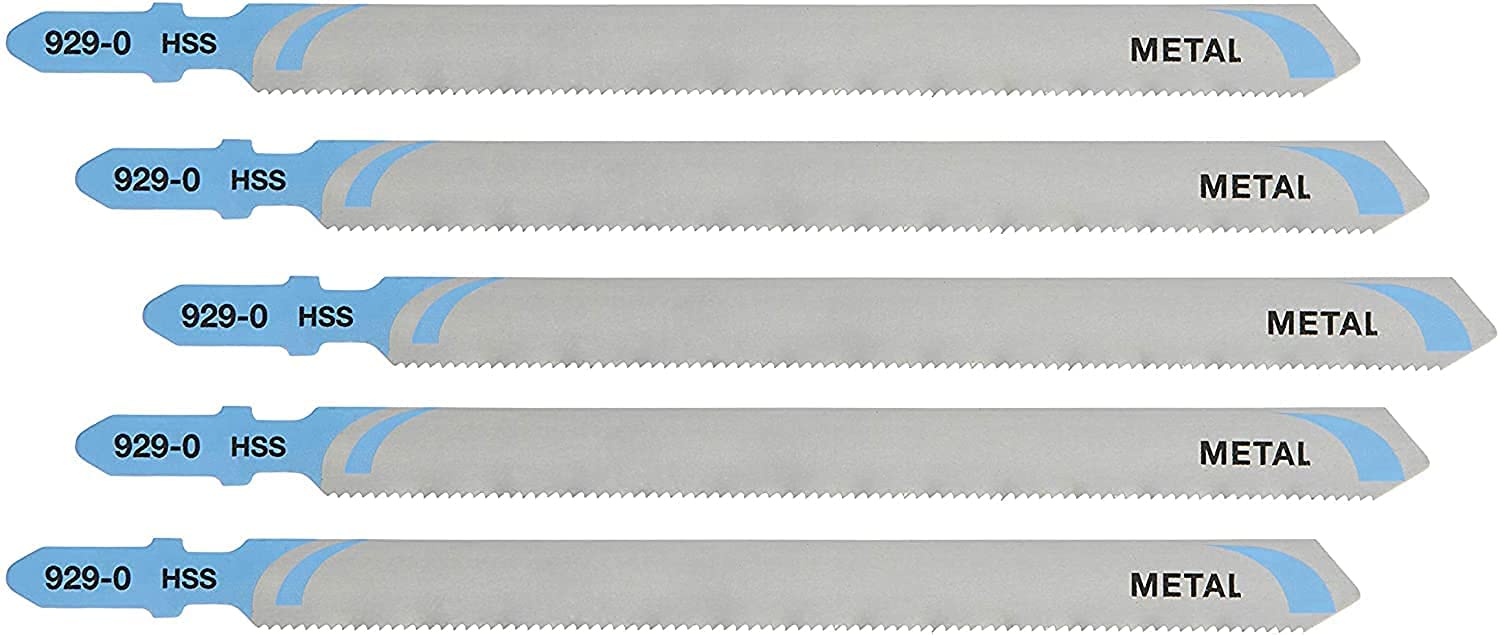 Dewalt DT2085-QZ Metal Cutting Jigsaw Blades, HSS, 132 mm (Pack of 5)