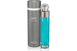 Perry Ellis 360° Eau De Toilette Spray for Men – Mens Cologne, Long Lasting Perfume, EDT, Fragrance with Notes of Bergamot, Juniper & Musk – 3.4 fl oz (100 mL)