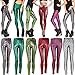 Ayliss Women High Waisted Tight Mermaid Fish Scale Printed Leggings Stretch Tight Stretchy Leggings Pants Custome Party
