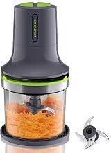 LINKChef Mini Food Processor 500ml Chopper 2 Speed 260W Bowl Blades view 1