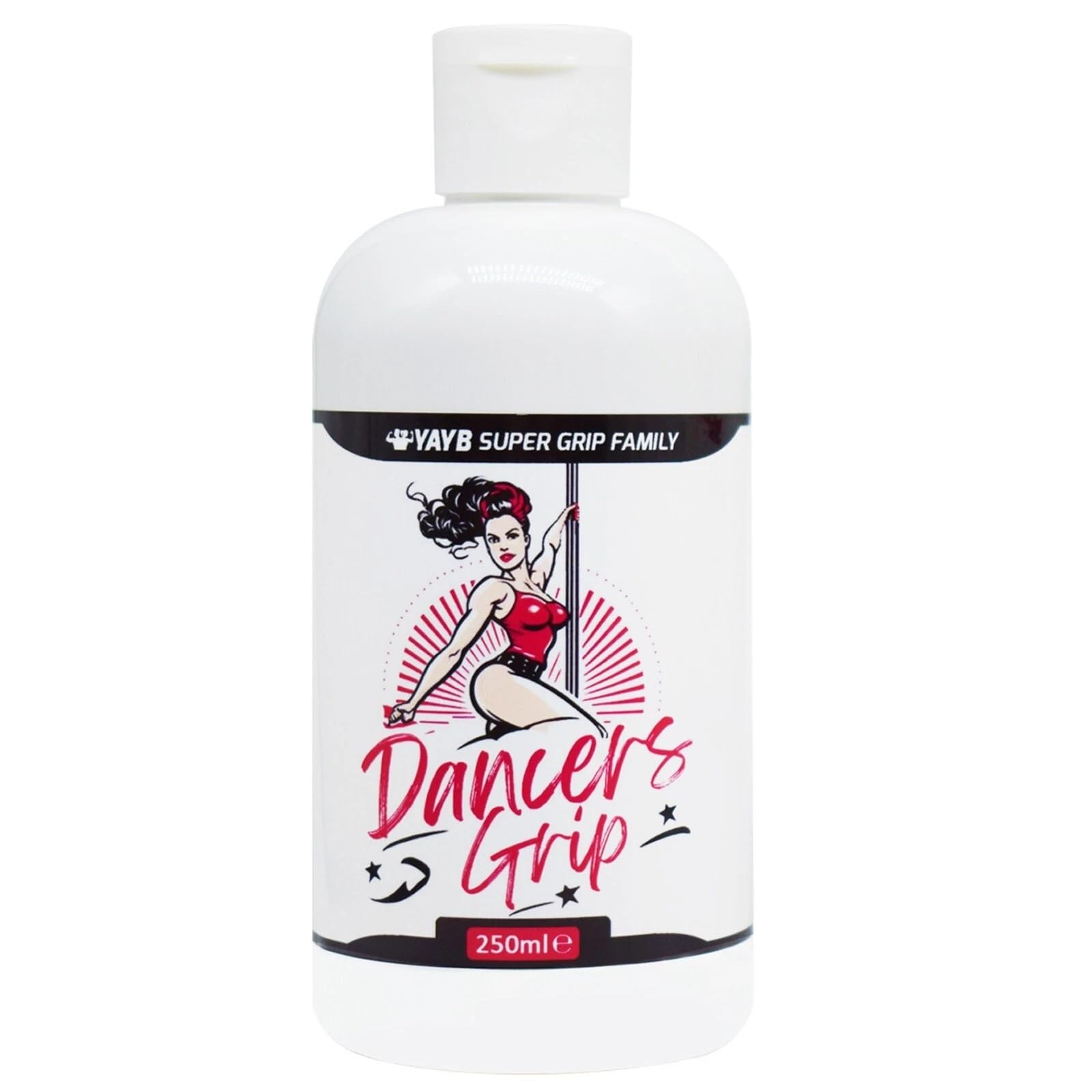 Dancers Grip by YAYB for Pole | Liquid Chalk alternative | Advanced Anti Sweat Formula | Climbing | Weightlifting | Bodybuilding | Gymnastics | Gaming | Strength Sports (250ml)