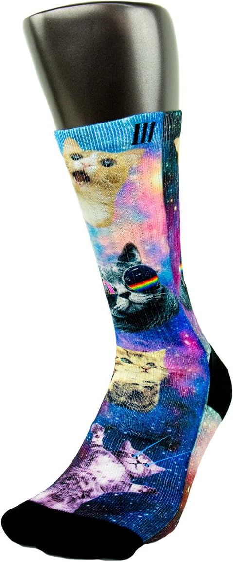 Space Kitten Custom Elite Socks