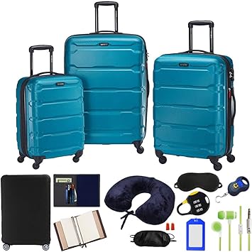 samsonite omni caribbean blue