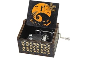 MUZERO The Nightmare Before Christmas Music Box, for Wife Kids Women Girlfriend Birthday Present Plays This is Halloween