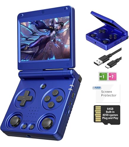 Amazon.com: GKD Pixel 2 Console Metal Retro Game Player Portable