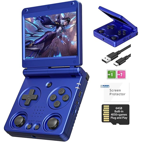 Amazon.com: RG34XXSP Flip Portable Retro Handheld Game Console,RG