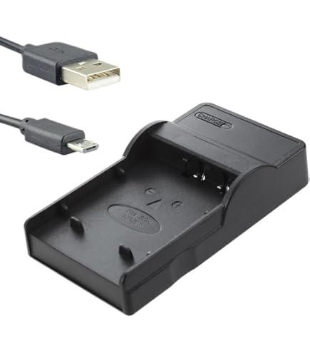 Amazon.com : Micro USB Battery Charger for Canon PowerShot ELPH