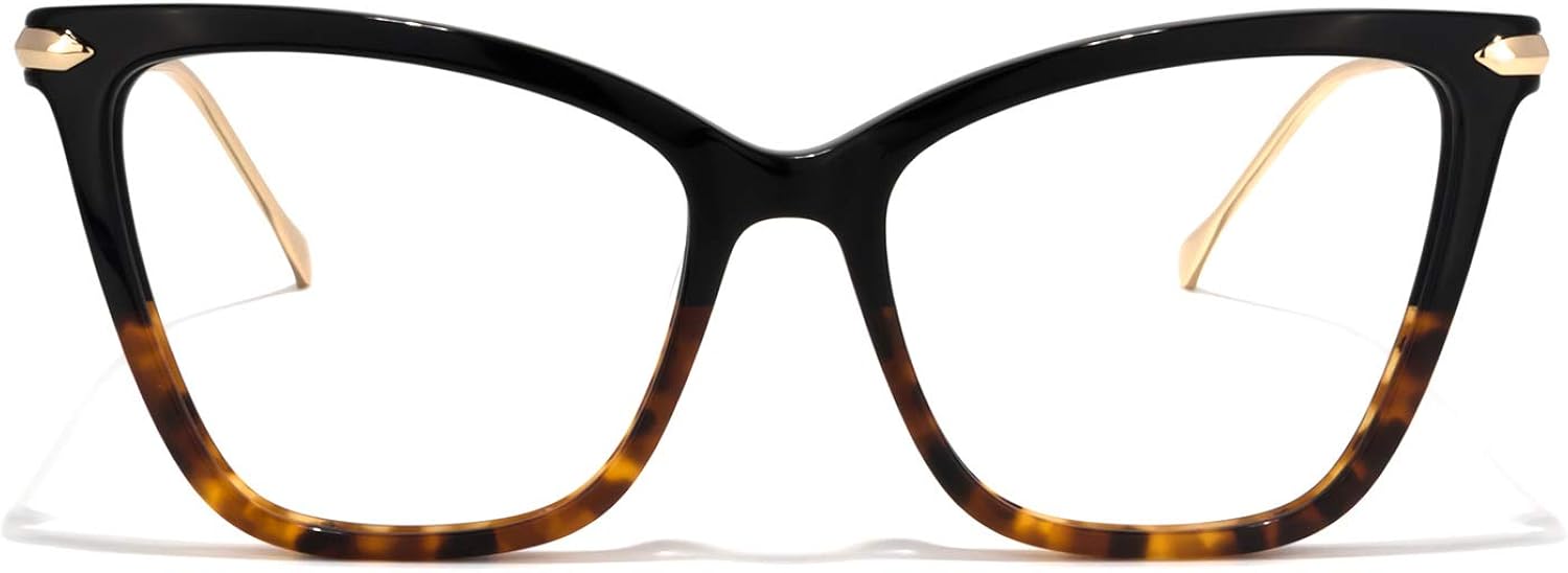 Zeelool Chic Butterfly Eyeglasses for Women Hilary FX020604 Tortoise Amazon.ca Clothing