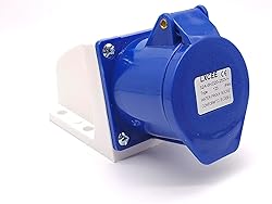 Industrial Socket Connector, 3 Pin Connector 32A