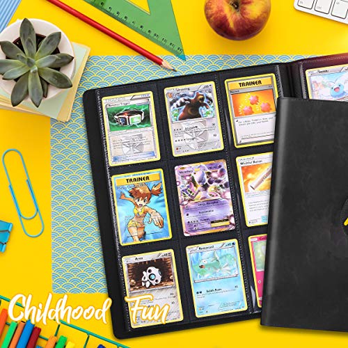 Blummy Card Holder Book Carrying Case Compatible with Pokemon Trading