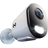 Night Owl 4MP Wired Security Camera w/ 2-Way Audio | White; 4MP Resolution; Motion-Activated Deterrence; Free Mobile App &ndash; No Monthly Fees; US-Owned &amp; Operated; US-Based Servers