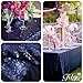 Trlyc Navy Sequin Tablecloth - 60x120inch Glitter Tablecloth Rectangle Party Wedding Christmas Table Cloth