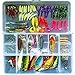 101-Pcs Fishing Lures Kit Set For Bass,Trout,Salmon,Including Spoon Lures ,Soft Plastic worms, CrankBait,Jigs,Topwater Lures (with Free Tackle Box) -by Saimanqiu