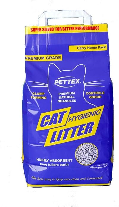 Pettex Premium Cat Litter 5 Kg - Highly Absorbent, Odour Control, Clump Forming