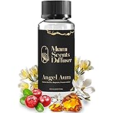 Angel Touch Essential Oil Refill Luxury Hotel Inspired, Long Lasting Aroma for Home & Office Diffuser, 120ml Fresh Blend of Summer Berries, Magnolia Freesia Amber - Scent for Spa Wellness Aromatherapy