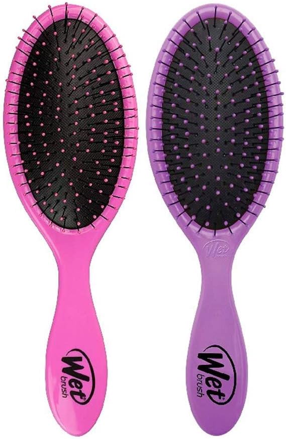 Wet Brush Original Detangler Hair Brush Pink And Purple Exclusive