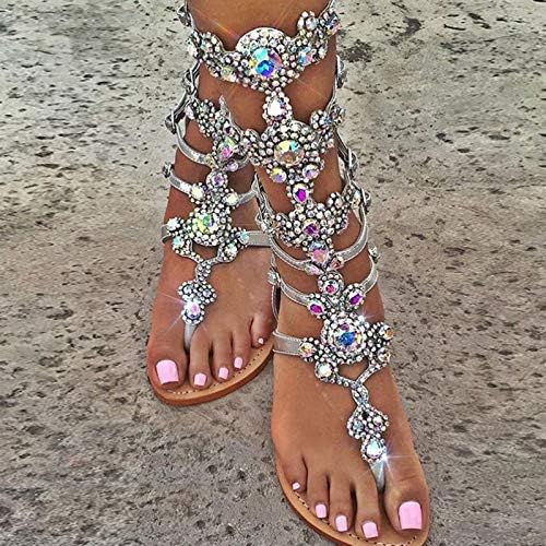 gold rhinestone gladiator sandals