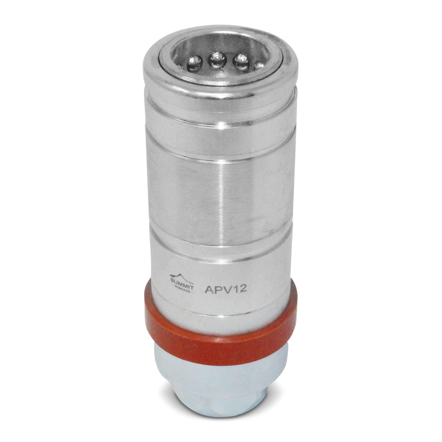 Apv12 08s Hydraulic Female Coupler Push Pull Connect Under Pressure Sae Thread Hydraulics Pneumatics Plumbing Hydraulic Equipment