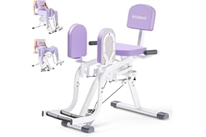 WERMAH Hip Abduction Machine, Inner and Outer Thigh for Home Gym, Abductor Adductor Machine for Women, Compact Glute Workout 