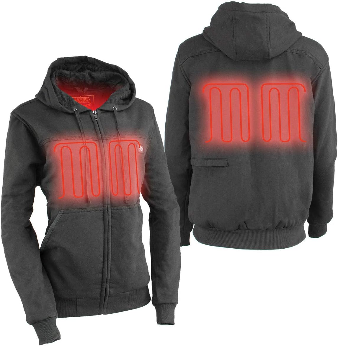 milwaukee women's heated hoodie